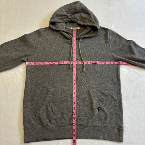 Threads 4 Thought Classic Hoodie, Gray, Small - Picture 5 of 12